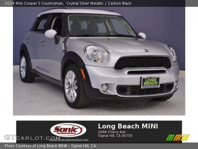 2014 Mini Cooper S Countryman in Crystal Silver Metallic