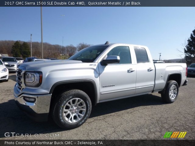 2017 GMC Sierra 1500 SLE Double Cab 4WD in Quicksilver Metallic