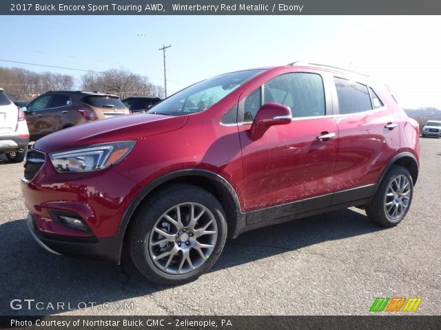 2017 Buick Encore Sport Touring AWD in Winterberry Red Metallic