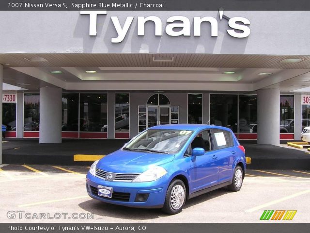 2007 Nissan Versa S in Sapphire Blue Metallic