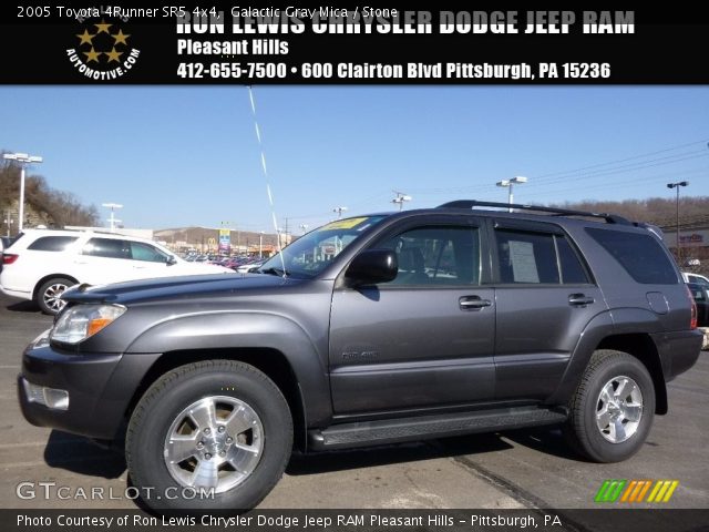 2005 Toyota 4Runner SR5 4x4 in Galactic Gray Mica