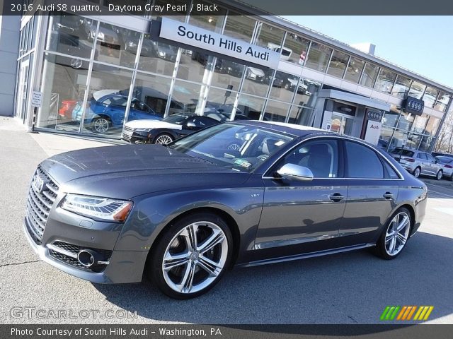 2016 Audi S8 quattro in Daytona Gray Pearl