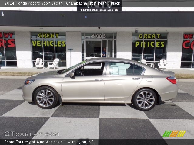 2014 Honda Accord Sport Sedan in Champagne Frost Pearl