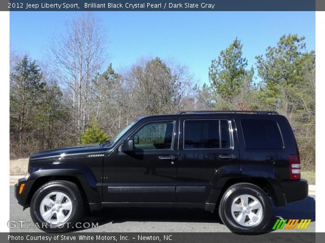2012 Jeep Liberty Sport in Brilliant Black Crystal Pearl