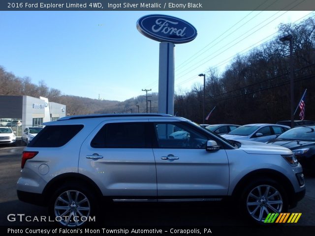 2016 Ford Explorer Limited 4WD in Ingot Silver Metallic