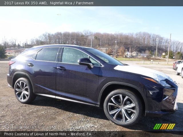 2017 Lexus RX 350 AWD in Nightfall Mica