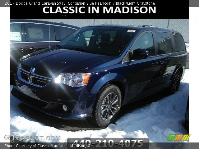 2017 Dodge Grand Caravan SXT in Contusion Blue Pearlcoat