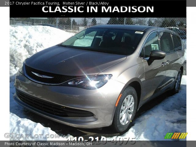 2017 Chrysler Pacifica Touring in Molten Silver
