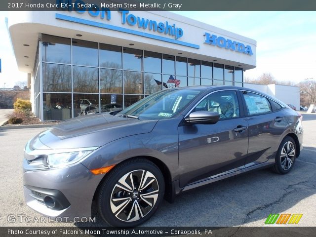 2017 Honda Civic EX-T Sedan in Modern Steel Metallic