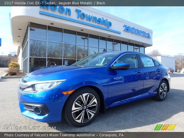 2017 Honda Civic EX-T Sedan in Aegean Blue Metallic