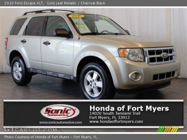 2010 Ford Escape XLT in Gold Leaf Metallic