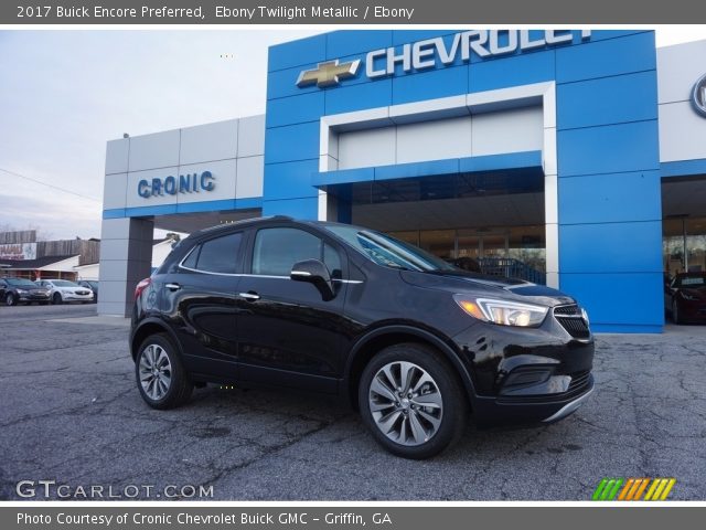 2017 Buick Encore Preferred in Ebony Twilight Metallic