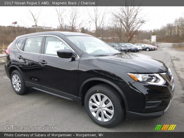 2017 Nissan Rogue S AWD in Magnetic Black