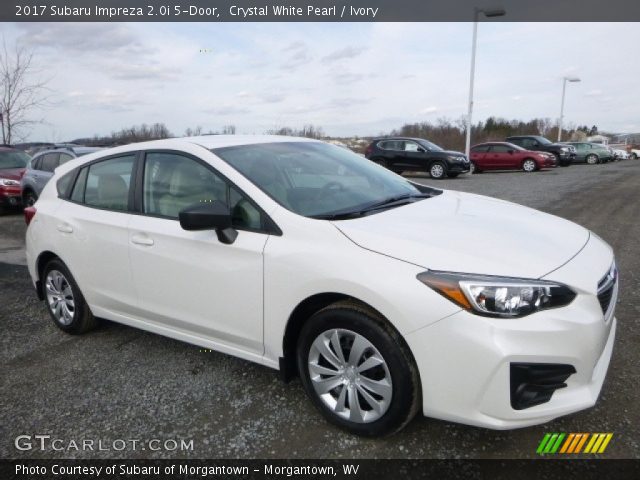 2017 Subaru Impreza 2.0i 5-Door in Crystal White Pearl