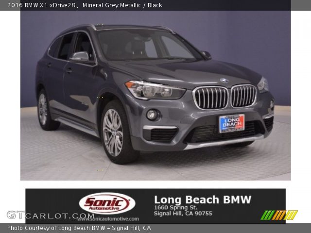 2016 BMW X1 xDrive28i in Mineral Grey Metallic