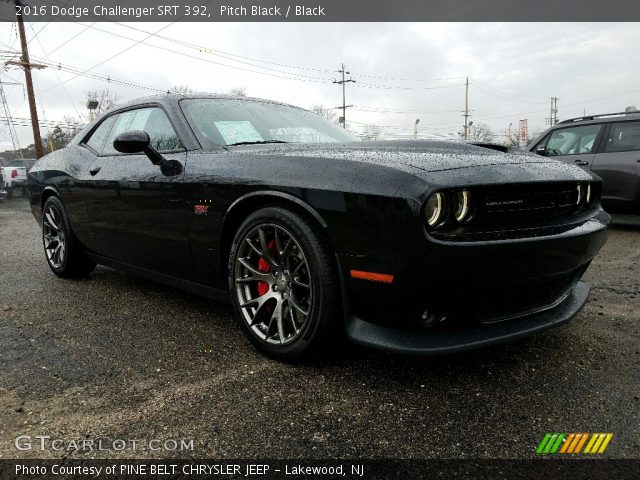 2016 Dodge Challenger SRT 392 in Pitch Black