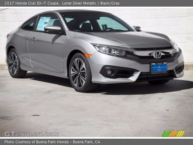 2017 Honda Civic EX-T Coupe in Lunar Silver Metallic