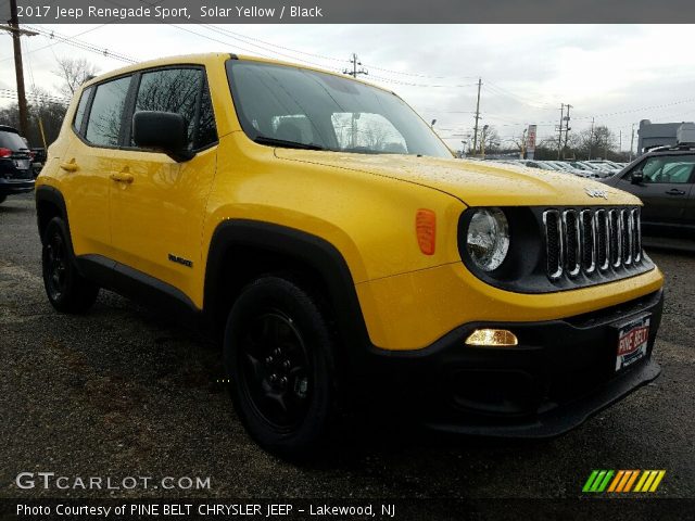2017 Jeep Renegade Sport in Solar Yellow