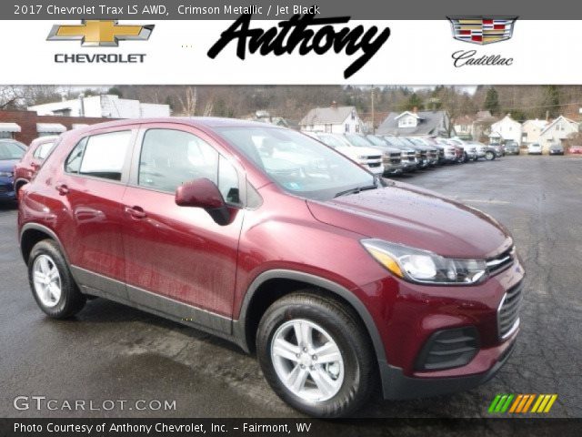 2017 Chevrolet Trax LS AWD in Crimson Metallic
