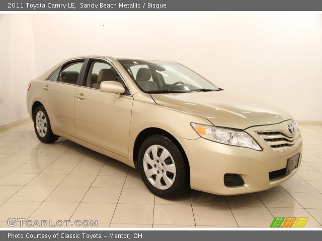 2011 Toyota Camry LE in Sandy Beach Metallic