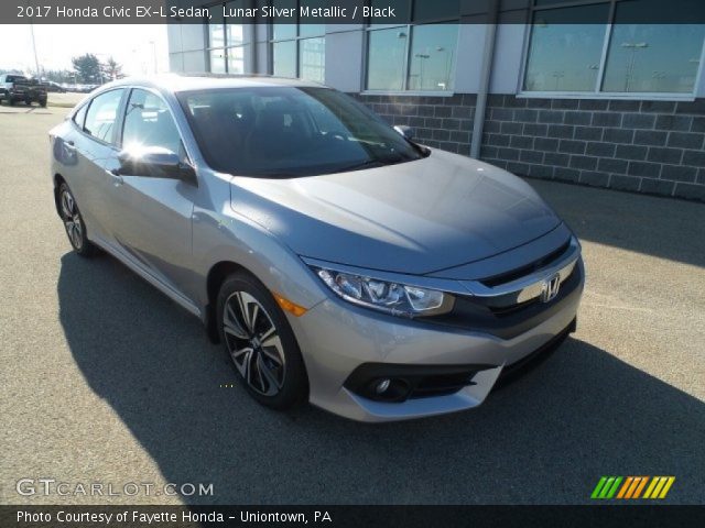 2017 Honda Civic EX-L Sedan in Lunar Silver Metallic