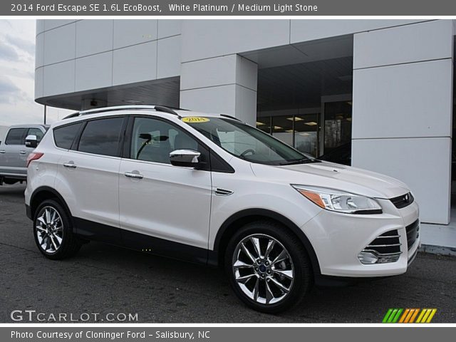 2014 Ford Escape SE 1.6L EcoBoost in White Platinum
