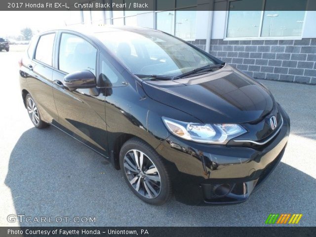 2017 Honda Fit EX-L in Crystal Black Pearl
