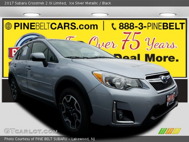 2017 Subaru Crosstrek 2.0i Limited in Ice Silver Metallic