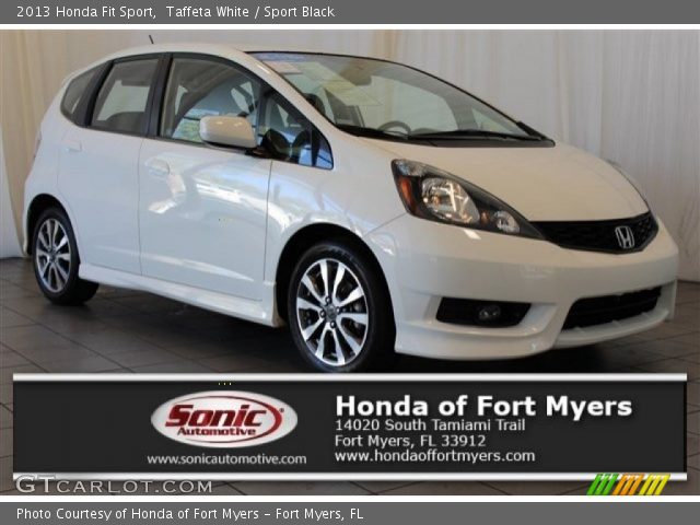 2013 Honda Fit Sport in Taffeta White