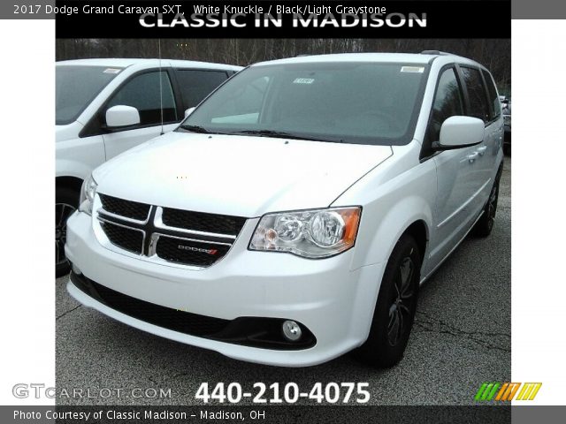2017 Dodge Grand Caravan SXT in White Knuckle