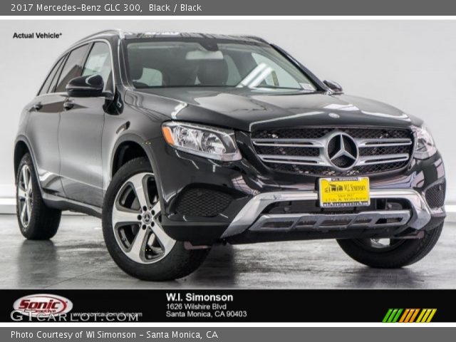 2017 Mercedes-Benz GLC 300 in Black