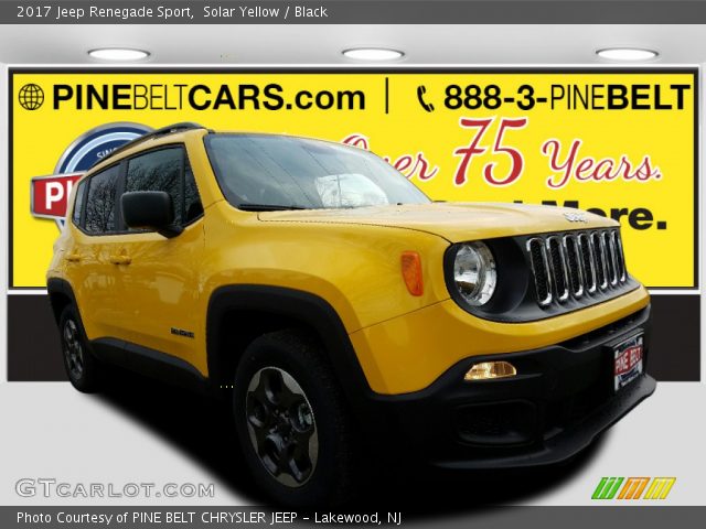2017 Jeep Renegade Sport in Solar Yellow