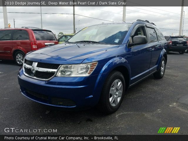 2010 Dodge Journey SE in Deep Water Blue Pearl Coat