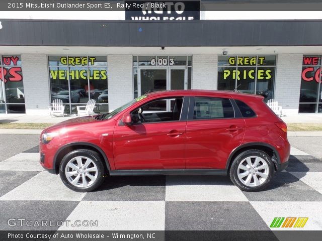 2015 Mitsubishi Outlander Sport ES in Rally Red