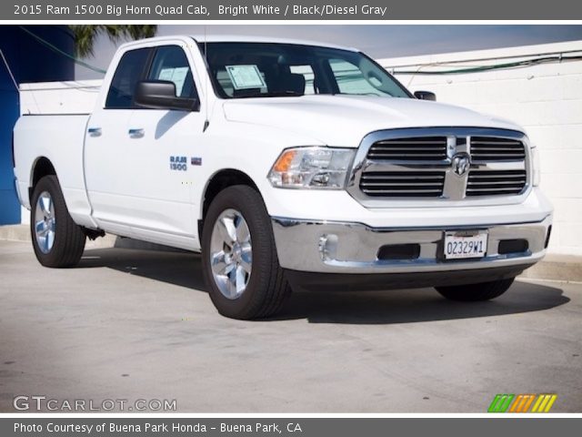 2015 Ram 1500 Big Horn Quad Cab in Bright White