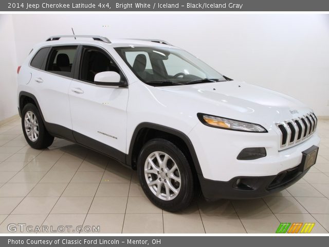 2014 Jeep Cherokee Latitude 4x4 in Bright White