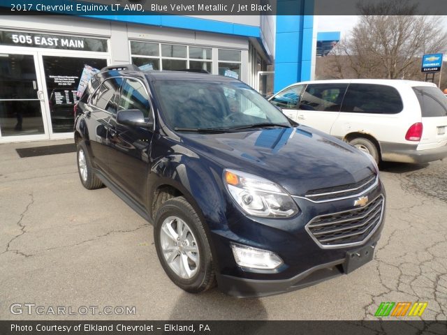 2017 Chevrolet Equinox LT AWD in Blue Velvet Metallic