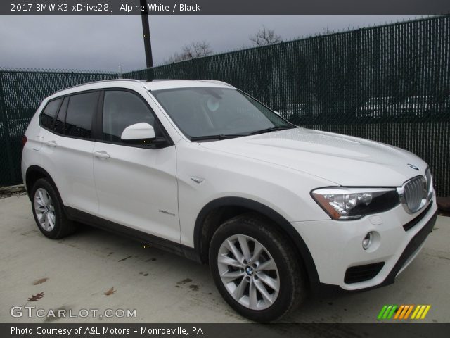 2017 BMW X3 xDrive28i in Alpine White