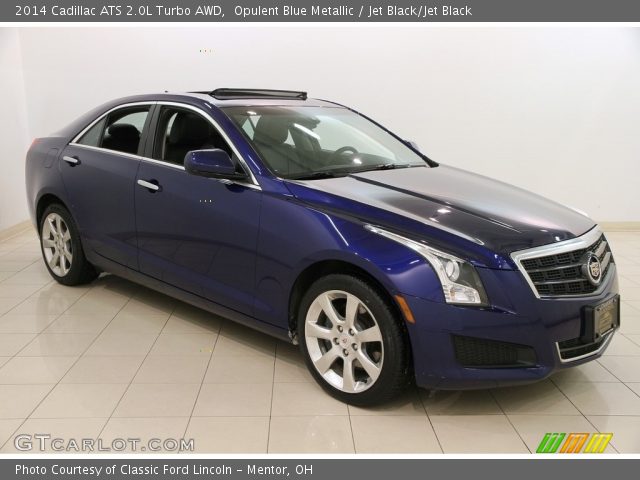 2014 Cadillac ATS 2.0L Turbo AWD in Opulent Blue Metallic