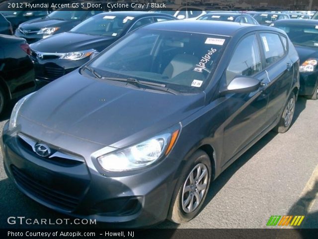 2012 Hyundai Accent GS 5 Door in Cyclone Gray