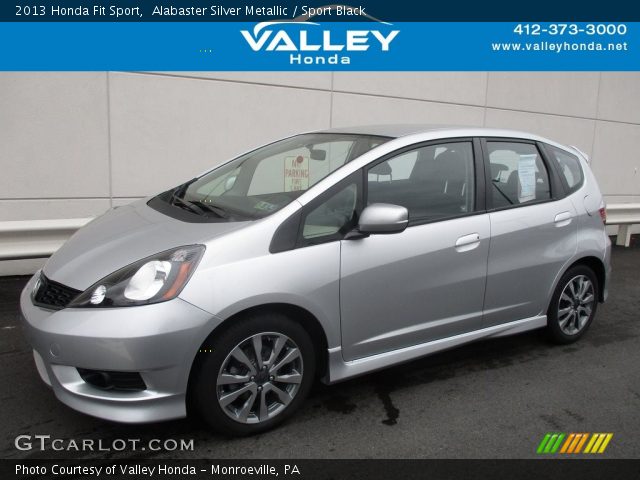 2013 Honda Fit Sport in Alabaster Silver Metallic