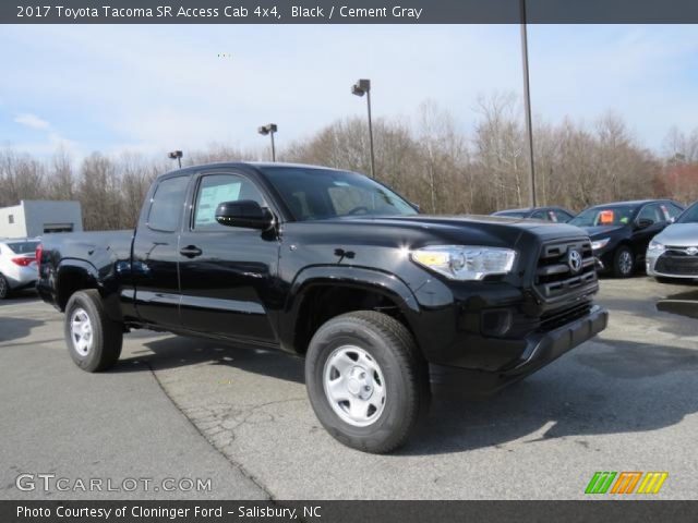 2017 Toyota Tacoma SR Access Cab 4x4 in Black