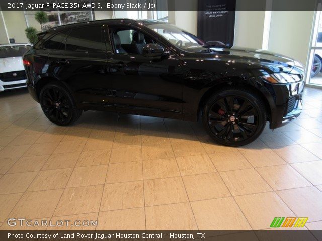 2017 Jaguar F-PACE 35t AWD S in Ebony Black