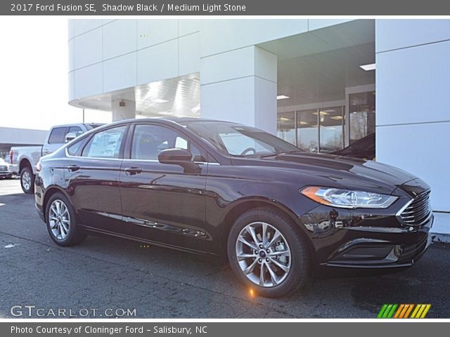 2017 Ford Fusion SE in Shadow Black