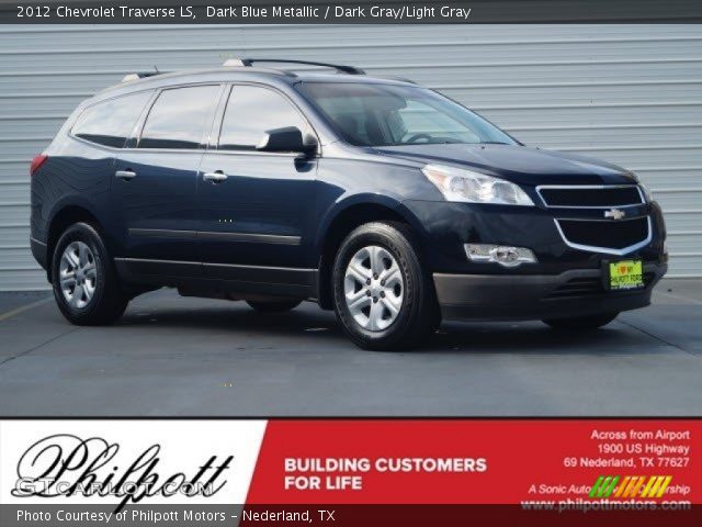 2012 Chevrolet Traverse LS in Dark Blue Metallic