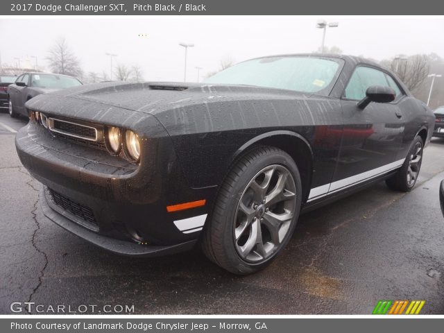 2017 Dodge Challenger SXT in Pitch Black