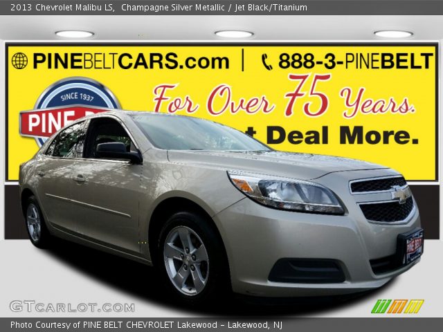 2013 Chevrolet Malibu LS in Champagne Silver Metallic