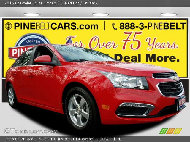 2016 Chevrolet Cruze Limited LT in Red Hot