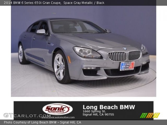 2014 BMW 6 Series 650i Gran Coupe in Space Gray Metallic