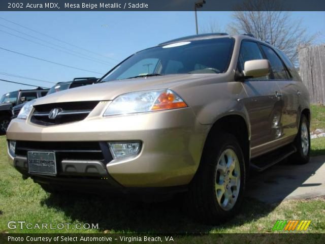 2002 Acura MDX  in Mesa Beige Metallic